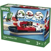Brio kravu ostu komplekts 33061 Cargo Harbour Set