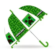 Caurspīdīgs lietussargs 48Cm Minecraft Mc00007 Parasolka przezroczysta