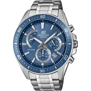 Celtne Casio celtne Sudraba sporta pulkstenis Zegarek sportowy Edifice Efr-552D-2Avuef100M srebrny