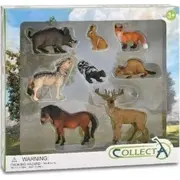 Collecta figūriņa Meža dzīvnieku komplekts 8 gab. Figurka Zestaw el.