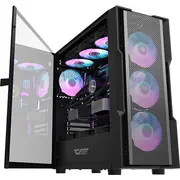Darkflash Dk431 Tīkla korpuss. melns Obudowa Mesh czarna