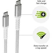 dbramante1928 re -Lādēt Brd kabelis 1.2 m Usb -A līdz zibens w. m. zibens. A. vīrietis. balts Re-Charge Cable 1.2M Usb-A to Lightning W. Lightning. Male. White