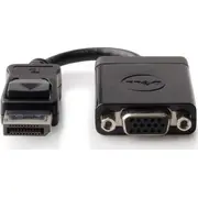 Dell Displayport  D-Sub Vga Av adapteris. melns Displeja ports uz adapteri Adapter Displayport czarny Display Port to