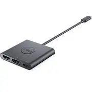 Dell Usb centrmezgls 492-Bctu Vadu 3.2 Gen 2 3.1 Type-C Black Hub Przewodowa Czarny