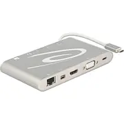 Delock 4K dokstacijas Usb-C stacija/replicators 87298 Stacja/Replikator Dock