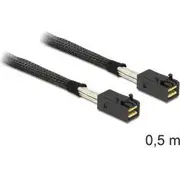 Delock melns 83386 Sff 0.5M. Czarny