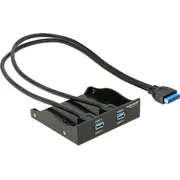 Delock priekšējais panelis 2X 61896 Panel przedni 3.5/3.5 Usb