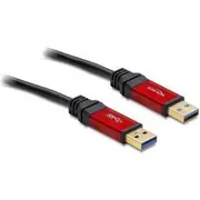 Delock Usb kabelis Usb-A  melns 82745 Kabel Usb-A Czarny