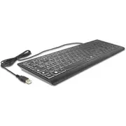Delock Usb Tastatur kabelgebunden 1.5 m schwarz ar Xxl Buchstaben und Beleuchtung 1.5M mit