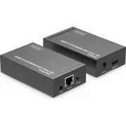 Digitus Av adapteris Hdmi 1080P 60Hz paplašinātājs/pagarinātājs 120M Cat.6/6A/7/8 Hdcp 1.3 Ir. komplekts Adapter po zestaw