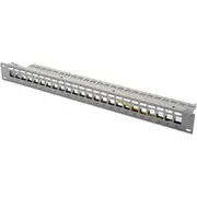 Digitus Patch panelis modulārais trapeces pielāgošanas slots Dn-91410 Panel 19 1U modularny 24X slot keystone