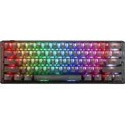 Ducky One 3 Aura Black Mini Gaming Tastatur tastatūra. Rgb Led  Mx Brūna Klawiatura Tastatur. Led Mx-Brown