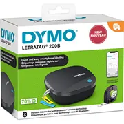 Dymo etiķešu printeris marķēšanas ierīce 2172855 Lt200B Melns Drukarka etykiet Labelling device Black