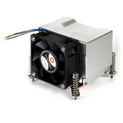 Dynatron K666R1 Tower Cpu-Kühler Für Sockel 1150. 1151. 1155. 1156. 1200 Aktiv 2U aktiv