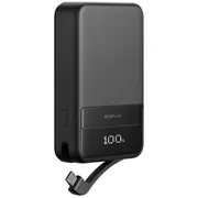 Ecoflow Rapid 10000 Power Bank. 10 000 mAh. melns bank. black