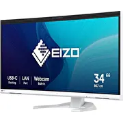 Eizo monitors 86.7Cm 34.1 Ev3450Xc-Wt 219 4K 2XhdmiDpUsb-C Curv Monitor