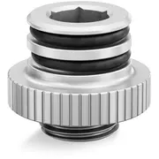 Ek ūdens bloki Ek-Kvanta griezes momenta iespiežams adapteris M 7 satīna titāna Water Blocks Ek-Quantum Torque Push-In Adapter Satin Titanium