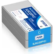 Epson Ink C33S020602 Sjic22P Ciāna Tusz Cyan