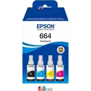 Epson oriģinālā Ecotank 664 daudzkrāsu tintes kasetne Tusz Oryginalny Atramentowy Wielokolorowy