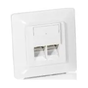 Equip 125725 Rj-45 elektrības kontaktligzda Balta Gniazdko elektryczne