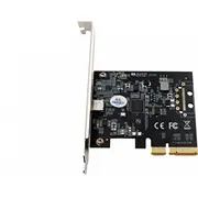 Exsys Io Pcie3.0 x4 1Xtype-C Usb 3.2 Gen2X2 Ex-12011 Lp iesk. Zema profila Slotblech Inkl. Low-Profile