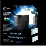 Fantec Qb-35U31 Case Black/4X3.5In Sata Usb 3.1 10 Gbit Gbits