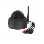 Foscam āra 4Mp melns D4Z Outdoor Czarna