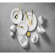 Galda piederumu komplekts zelta Cutlery Set 16Pcs Golden