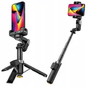 Gimbal Ai Tripod Selfie Stick Led lampas tālvadības pults tālrunis Aochuan M3 Pro Mini Statyw Lampa Pilot Telefon