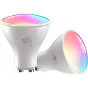 Govee H600D Gu10 spuldze 2 komplektu Smart Rgbww 400 lm. Wi-Fi. Bluetooth Light bulb 2-Pack Inteligentna