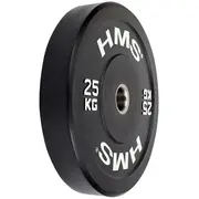 Hms Olimpiskā plate Bbr25 Buferis melns 17-61-019 Talerz Olimpijski Bumper kg czarny
