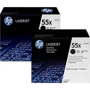 Hp 55X melnais toneris. oriģināls Ce255Xd Toner Black