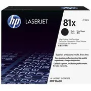 Hp 81X oriģinālais melnais toneris Cf281X Toner Black