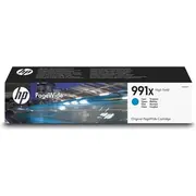Hp Ink 991X Pagewide Cyan oriģinālā lielas ietilpības tintes kasetne M0J90Ae Tusz Oryginalny atramentowy