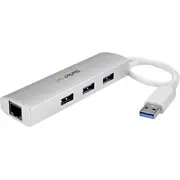 Hub Usb Startech 1X Rj-45 3X Usb-A 3.0 St3300G3Ua