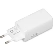 iBOX Gan lādētājs C-65 Pd65W 1X Usb-A 2X Usb-C 5 A Iluc65W