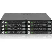 Icy Sas/Sata Tougharmor Mb998Sk-B Dock 8X 2.5