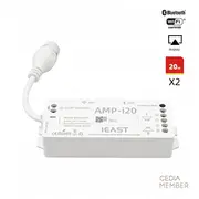 iEAST Amp-I20 Bezvadu vairāku istabu stereo pastiprinātājs montāžai pie sienas Bezprzewodowy wzmacniacz multiroom do