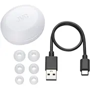Jvc Ha-A5T-Wn-E, True Wireless Stereo Tws, Calls/Music, 20 - 20000 Hz, Headset, White