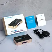 Kabelis Hdmi sadalītājs ventilācija Cable Splitter 1In4/Accg0-Eu Vention