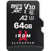 Karta Goodram Ir-M2Aa-0640R12 Irdm M2Aa Microsdxc Gb Class Uhs-I/U3 A2 V30