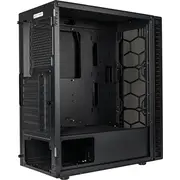 Kolink Observatory Hf Mesh Core Midi Tower futrālis melns. bez ventilatoriem Obudowa Case Black No Fans