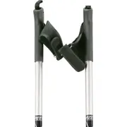 Labākās Sporting 2 sekciju melnās nūjošanas nūjas Best Kije nordic walking 2-Sekfencje czarne