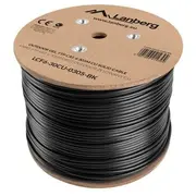 Lanberg instalācijas Kabelis Ftp Kat.6 Żelowany. 305M Lcf6-30Cu-0305-Bk Kabel instalacyjny
