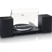 Lenco Ls pagrieziena galds Hifi ar skaļruņu komplektu Gramofon Ls-500Bk gramofon zestawem