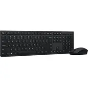 Lenovo tastatūra pele profesionāla bezvadu uzlādējama un peles kombinācija Ai Cz/Sk Klawiatura mysz bezprzewodowa klawiatura Professional Wireless Rechargeable Keyboard and Mouse Combo