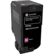 Lexmark 74C2Hme Magenta Toner Original