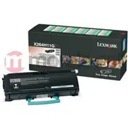 Lexmark melnais toneris X264H31G Toner Black