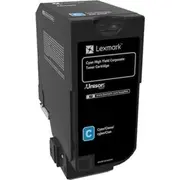 Lexmark tonera kasetne Cx725 ciāna 84C2Hce Toner Kaseta tonerem