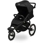 Lima Deluxe melnais ratiņi Spacerowy Black